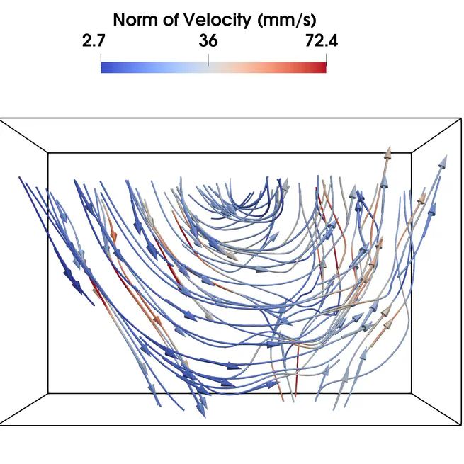 Stereo Event-based Particle Tracking Velocimetry for 3D Fluid Flow Reconstruction